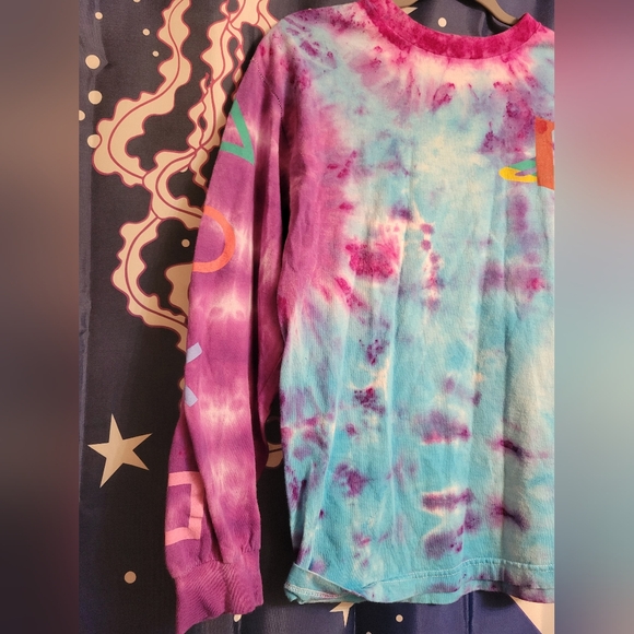 Playstation Hand-Done Tie-Dye Shirt - Picture 2 of 13